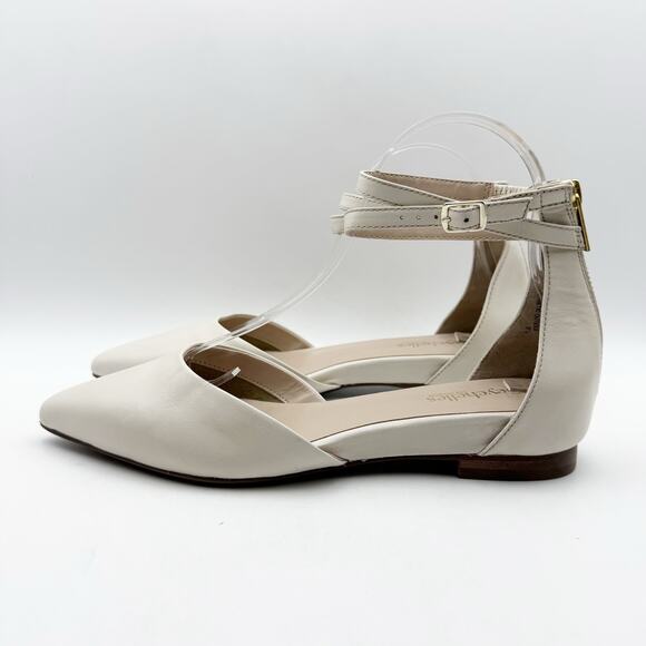 Seychelles Womens What a Girl Wants Flats US 8.5 M Off White Leather NWOB - Picture 8 of 12